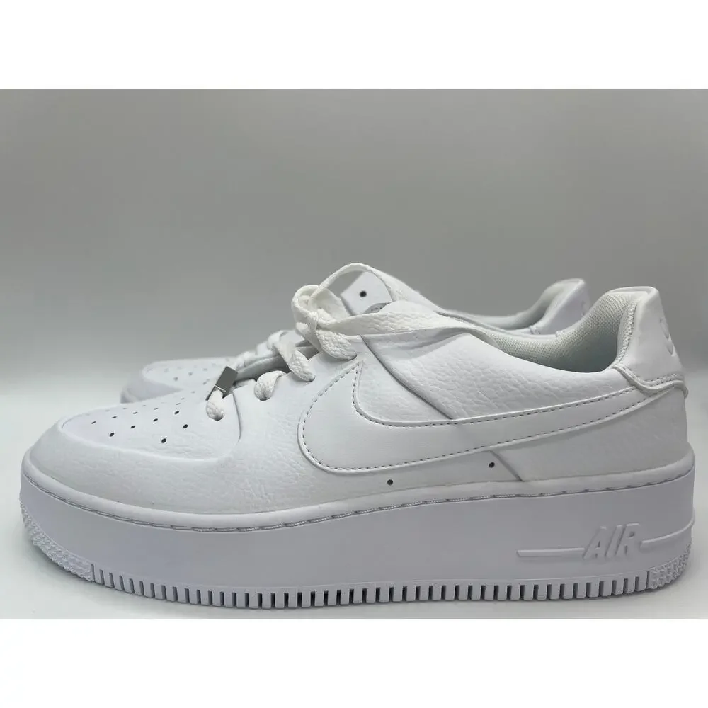 Nike Air Force 1 AF1 Sage Low Women's Shoes AR5339 100 White Size 11 - Picture 2 of 16